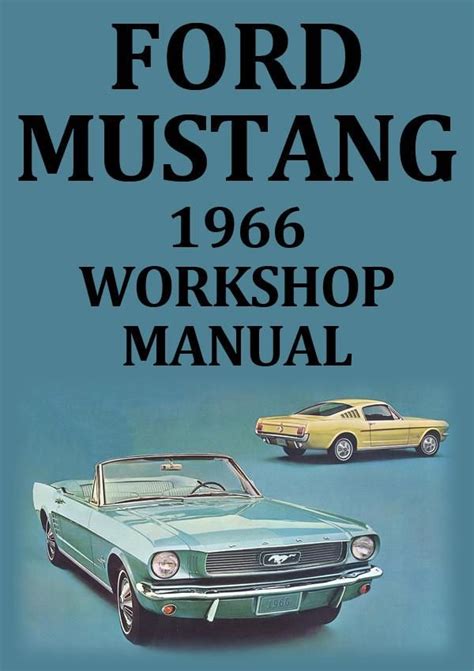 mustang workshop sjb manual